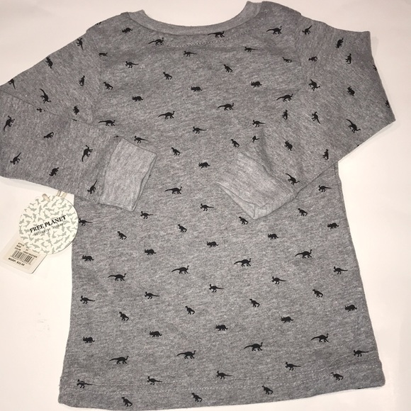 Free Planet Dinosaur Shirt Boys Size 3T NWT - Picture 9 of 12